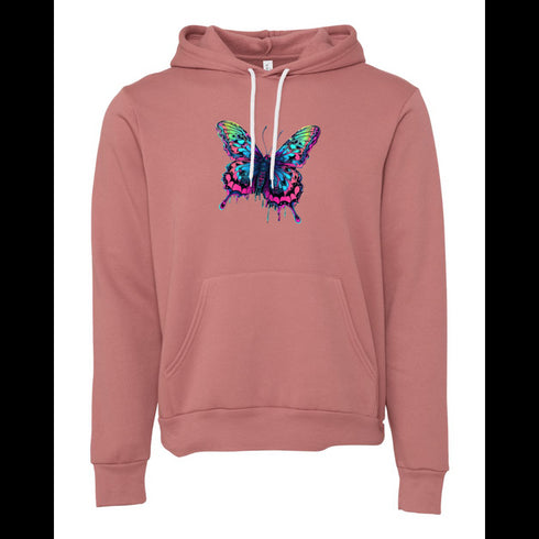 Colorful butterflies Bella canvas hoodie 3719